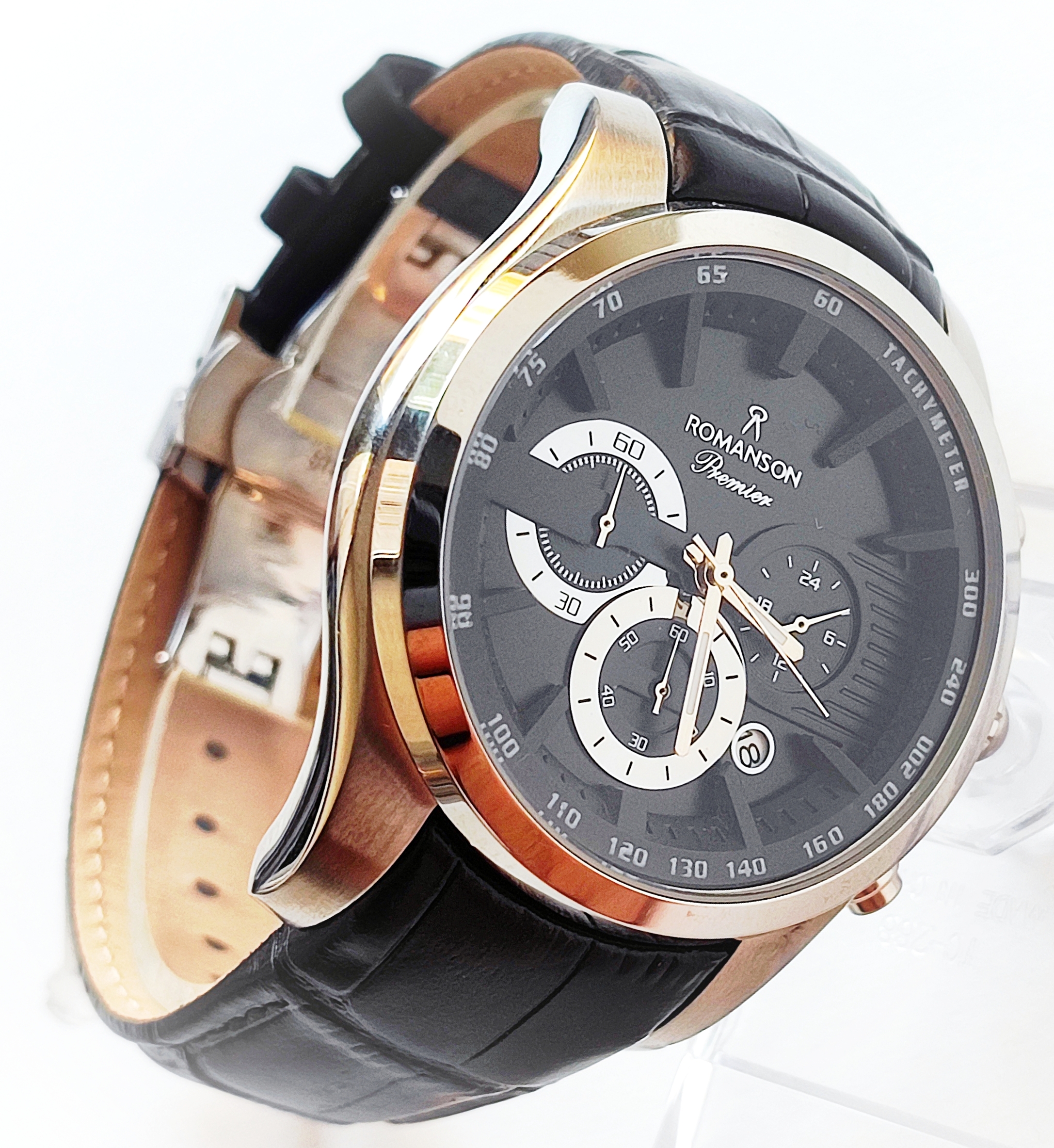IMG_20251010_230850 ساعت مچی مردانه رومانسون چهار موتوره کرنوگراف مدلS1003G - Image 1