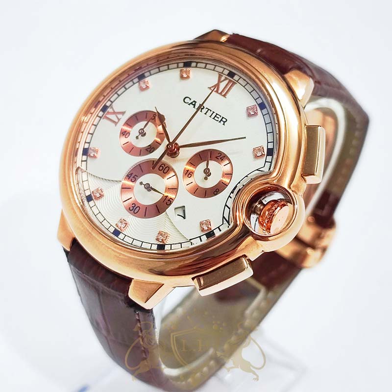 Cartier-men's-watch-with-four-motors ساعت مردانه کارتیر Cartier چهار موتوره
