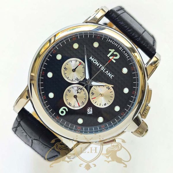 ساعت مردانه مونت بلانک با موتور اصل میوتا ژاپن مدل MB-MIYOTA-LTH-500