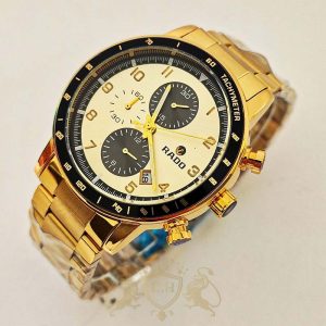 ساعت مچی مردانه رادو (Rado) مدل کرنوگراف 4 موتوره – تمام استیل رنگ ثابت