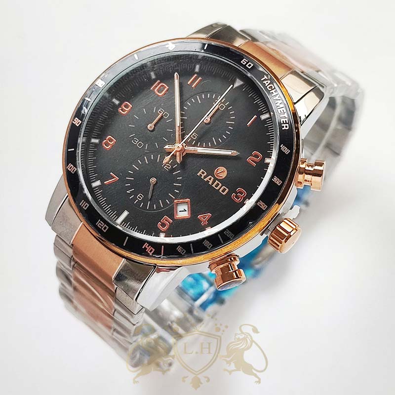 ساعت رادو چهار موتوره کرنوگراف فول استیل مدل LHW-RADO-CHRONO-001