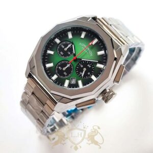 ساعت مردانه رومانسون موتور ژاپن 4 موتوره کرنوگراف مدل RMN-JP-STEEL-01
