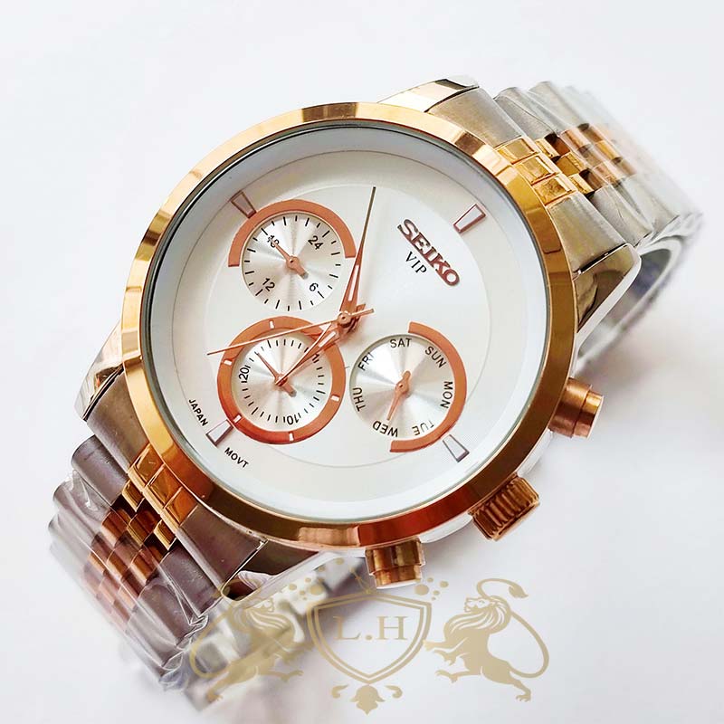 ساعت سیکو VIP چهار موتوره موتور ژاپن LH-SEIKO-VIP-4M01