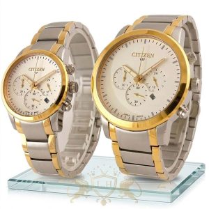 ساعت ست مردانه و زنانه سیتیزن مدل CY-COUPLE-MIYOTA-CHRONO-004