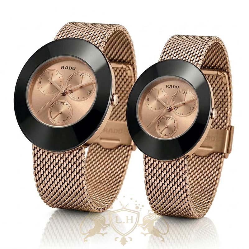 ساعت ست رادو موتور ژاپن فول تایم مدل RA-COUPLE-CERAMIC-MIYOTA-004