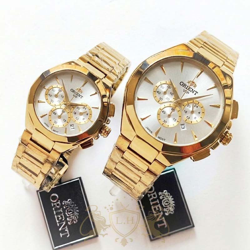 ست ساعت اورینت کرنوگراف میوتا ژاپن ضد آب LH-ORIENT-SET-01