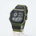 ساعت کاسیو طرح چریکی اسپورت دیجیتالی زنانه مردانه بند نیتو cas-camo-dg01