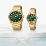 ساعت ست سیتیزن فول استیل با موتور ژاپن CY-COUPLE-MIYOTA-007