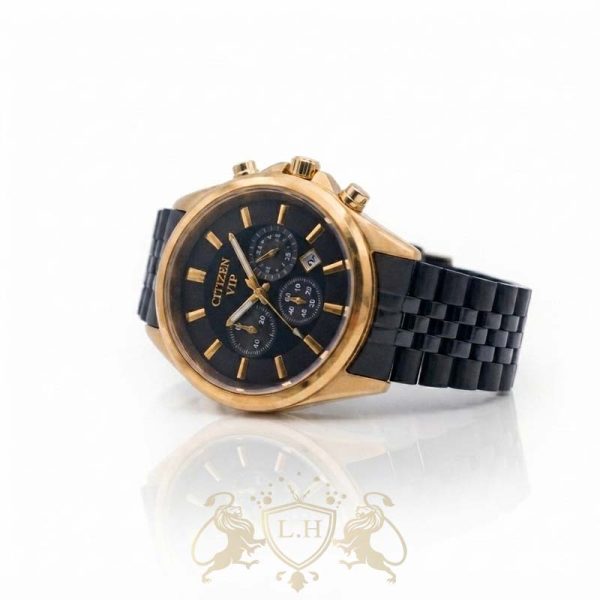 ساعت سیتیزن مردانه موتور اصل ژاپن چهار موتوره کرنوگراف Citizen LH-CM-005