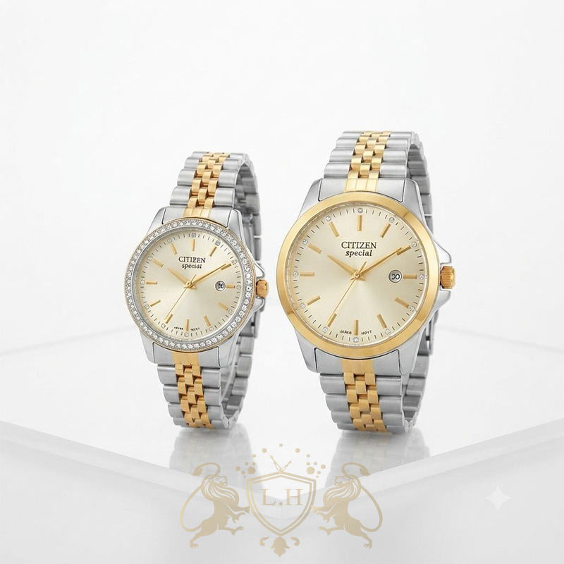 ساعت ست سیتیزن اسپشیال ست زنانه ژاپن رولکسی CY-COUPLE-SP-RLX-002