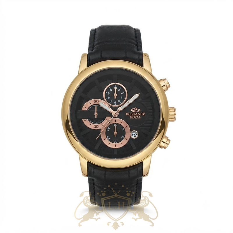 خرید ساعت مردانه الگانس رویال چهار موتوره موتور ژاپن LHW-ELE-003