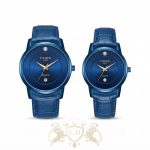 ساعت ست سیتیزن VIP موتور اصل ژاپن بند چرم قاب فول استیل CIT-VL-SET-04
