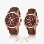 ست ساعت سیتیزن VIP رزگلد زنانه و مردانه موتور اصل ژاپن cit-set-03