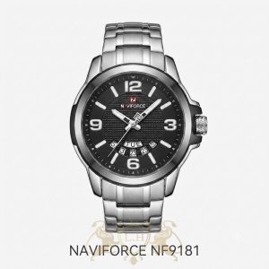 ساعت مردانه نیوی فورس NF9181 اورجینال شرکتی موتور اصل ژاپن فول استیل