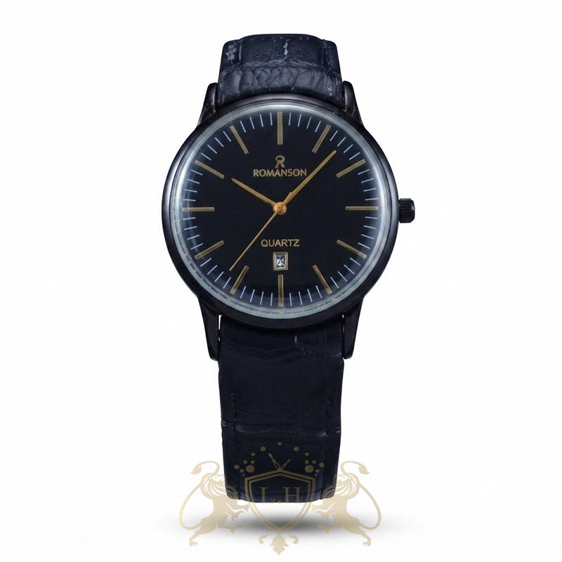 romanson-womens-watch-LH-RM-W01-0 ساعت زنانه رومانسون با موتور اصل ژاپن و بند چرم LH-RM-W01