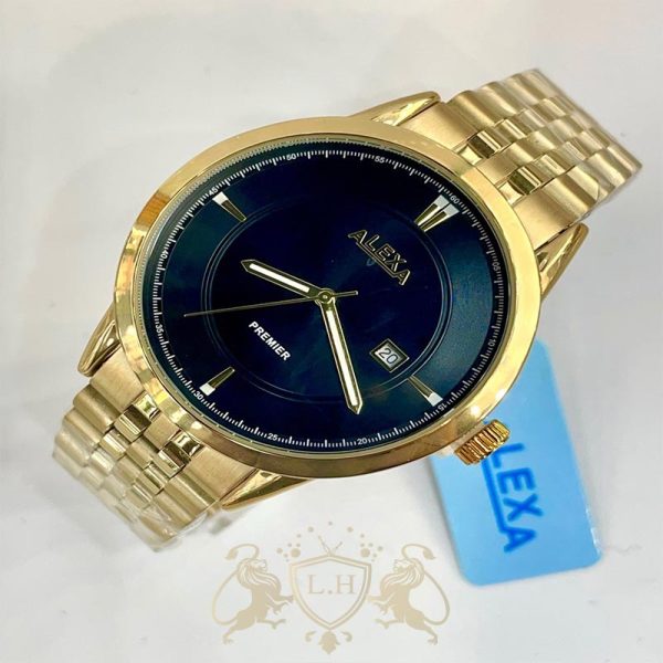 ساعت مردانه لوکس الکسا موتور ژاپن فول استیل اورجینال LHW-alexa-m-002