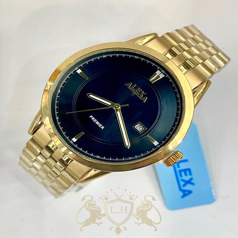 ساعت مردانه لوکس الکسا موتور ژاپن فول استیل اورجینال LHW-alexa-m-002
