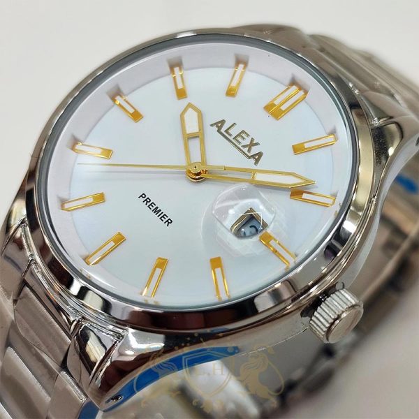 ساعت مردانه الکسا موتور ژاپن فول استیل اورجینال LHW-alexa-m-005