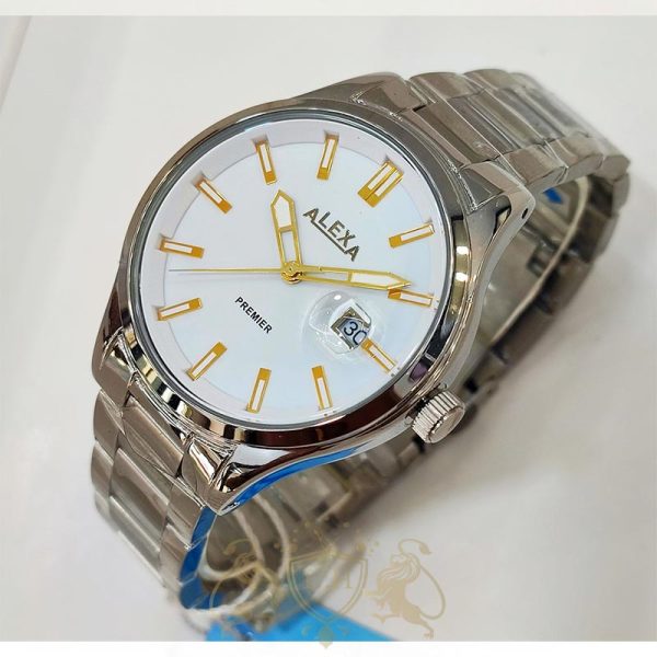 ساعت مردانه الکسا موتور ژاپن فول استیل اورجینال LHW-alexa-m-005