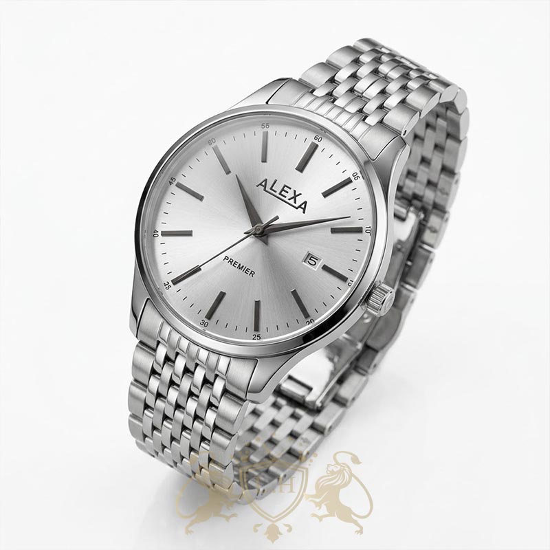 ساعت مردانه لوکس الکسا اورجینال موتور ژاپن فول استیل LHW-alexa-m-003