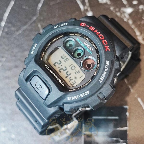 ساعت مردانه کاسیو G-SHOCK DW-6900-1V سه چشمی مشکی