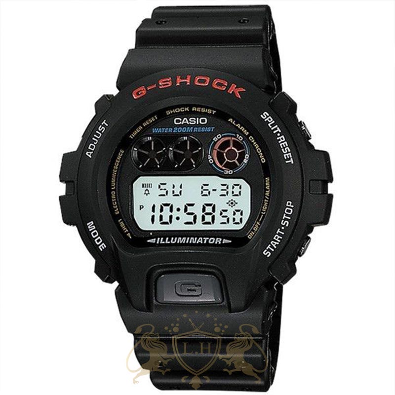 casio-g-shock-dw-6900-1v ساعت مردانه کاسیو G-SHOCK DW-6900-1V سه چشمی مشکی