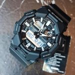 ساعت مردانه کاسیو جی شاک GA-010-1A مشکی با بدنه Carbon Core Guard و باتری 10 ساله
