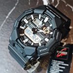 ساعت مردانه کاسیو جی شاک GA-010-1A مشکی با بدنه Carbon Core Guard و باتری 10 ساله