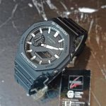 ساعت مردانه کاسیو جی شاک GA-2100-1A1 تمام مشکی CasiOak