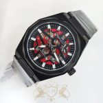 ساعت مردانه فروچی اتوماتیک اوپن هارت فول استیل مدل LH-Ferrucci-003