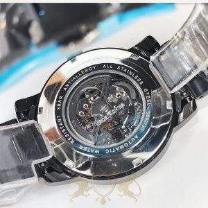 ساعت مردانه کوبل اتوماتیک اسکلتون قلب باز فول استیل cbl-m-003